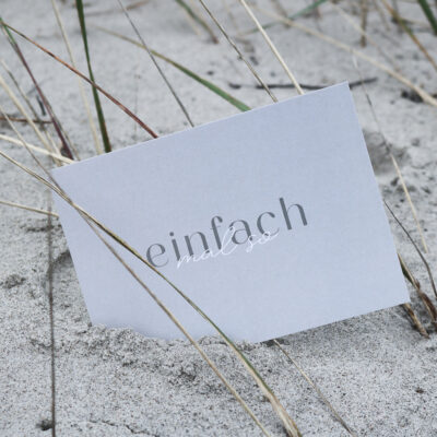 Postkarte "Einfach mal so"