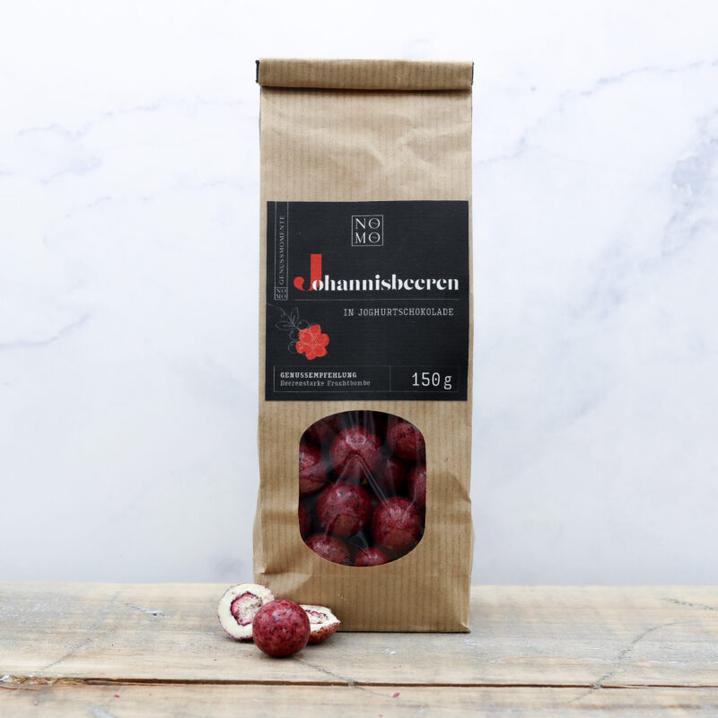 Johannisbeeren in Joghurtschokolade